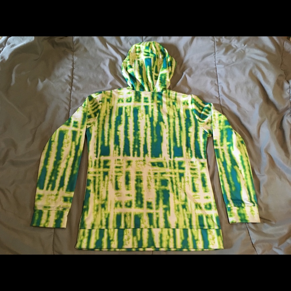 Under Armour Tie Dye Hoodie Sweatshirt Youth Large